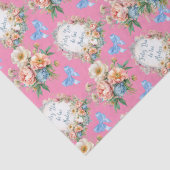 Be-editable Feliz Dia Mama in het Roze Tissuepapier (Detail)