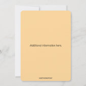 Be-editable Romantische Rozen en Rode Hart Kaart (Achterkant)