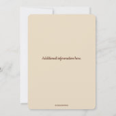 Be-editable Romantische Rozentuin Kaart (Achterkant)