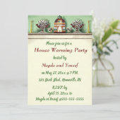 Be-editable Schouwtafel Huisinrichting Feestje Kaart (Staand voorkant)