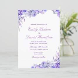 Be-editable Trouwkaart, Aangepaste Trouw Uitnodigi Kaart