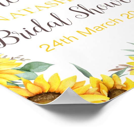 Be-editbaar Zonnescherm Welkom Bord, Aangepast Bor Poster (Hoek)