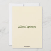 Be-editbare Bloemen en Boeken Verjaardag Kaart (Achterkant)