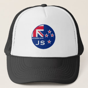Be-editbare Kiwi Nieuw-Zeelander Golfsport Trucker Pet