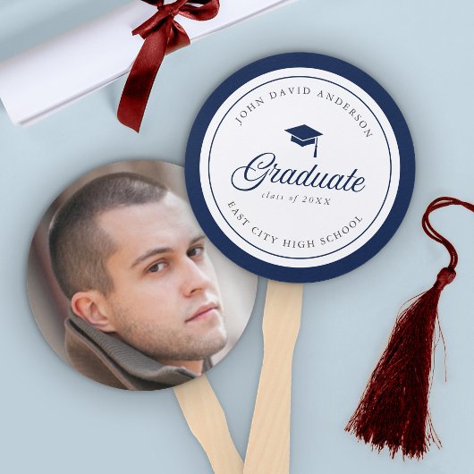 Be-editbare Kleur Mortel Bord Script Afstudeer Fot Handwaaier