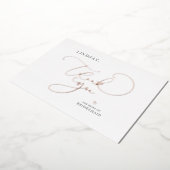 Be-editbare Kleur Schattig Script Bruidsmeisje Bed Folie Uitnodiging (Gedraaid)