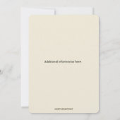 Be-editbare Libel en Afwerking Kaart (Achterkant)