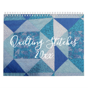 Be-editbare Quilt Fotografie Fotografie Hele Jaar Kalender