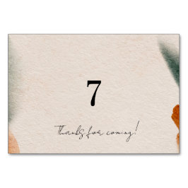Be-editbare Tafelkaarten voor Baby Shower | Minima Kaart