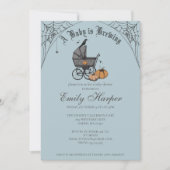 Be-editbare tekst A Baby is Brewing Baby Shower Kaart (Voorkant)