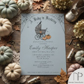 Be-editbare tekst A Baby is Brewing Baby Shower Kaart