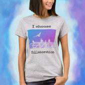 Be-editbare tekst Cute Seagulls Kunstprint voor- e T-shirt