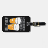 BE-ER BAGAGELABEL (Voorkant horizontaal)