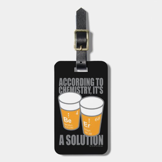 BE-ER BAGAGELABEL (Voorkant verticaal)