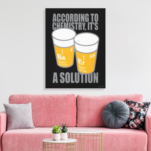 BE-ER CANVAS AFDRUK (Insitu (Woonkamer))