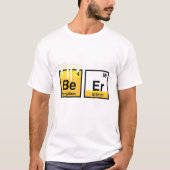 BE ER Funny Chemical Elements for St. Patrick Day T-shirt (Voorkant)