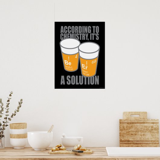 BE-ER POSTER (Keuken)