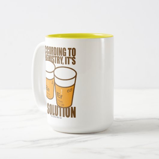 BE-ER TWEEKLEURIGE KOFFIEMOK (Voorkant links)