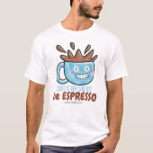 BE Espresso T-shirt (Voorkant)