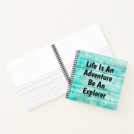 BE Explorer Travel Journal/Notitieboek Notitieboek
