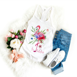 "Be Fabulous" Flamingo Tanktop