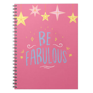 Be Fabulous - Stijlvol en Motivatie Notitieboek