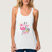 Be Flamingo Tanktop (Voorkant)