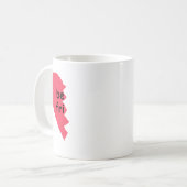 BE FRI Beste vrienden Half Koffiemok (Voorkant links)
