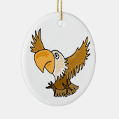 BE- Funny Eagle Ornament (Rechts)