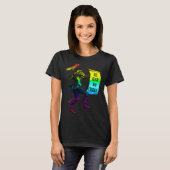 Be Gay Do Crime  Rainbow Flag LGBTQ Meme T-shirt (Voorkant volledig)