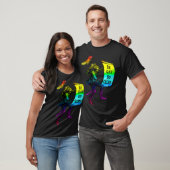 Be Gay Do Crime  Rainbow Flag LGBTQ Meme T-shirt (Unisex)