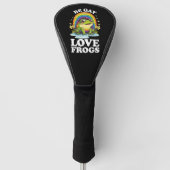 Be Gay Liefde Kikkers Grappige LGBTQ Pride Regenbo Golfheadcover (Voorkant)