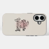Be Gentle With Yourself iPhone Case  (Achterkant (horizontaal))