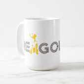 Be Golden (Golden Retriever) Koffiemok (Voorkant links)