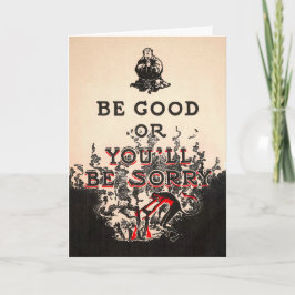  "be Good" Devil  Kaart
