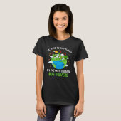 Be Good To Our Planet With Bus Drivers Earth Day T-shirt (Voorkant volledig)