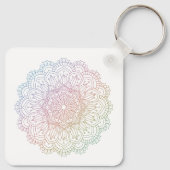 Be Grateful Mandala Sleutelhanger (Achterkant)