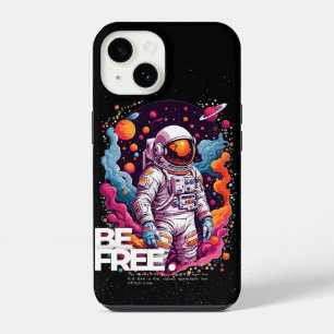 BE GRATIS Astronaut ontwerp iPhone 14 Hoesje