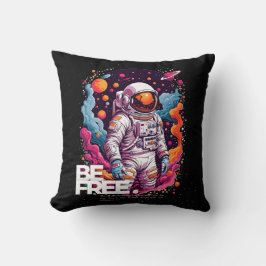 BE GRATIS Astronaut ontwerp Kussen