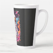 BE GRATIS Astronaut ontwerp Latte Mok (Rechts)