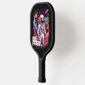 BE GRATIS Astronaut ontwerp Pickleball Paddle (Links)