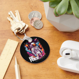 BE GRATIS Astronaut ontwerp Sleutelhanger