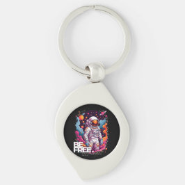 BE GRATIS Astronaut ontwerp Sleutelhanger