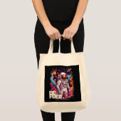 BE GRATIS Astronaut ontwerp Tote Bag (Voorkant (product))