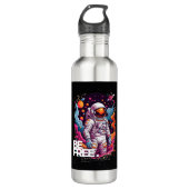 BE GRATIS Astronaut ontwerp Waterfles (Voorkant)