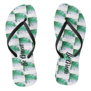Be Green Wild Bananenbladeren Flip Flops