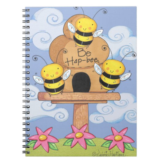 Be Hap-Bee Journal Notitieboek (Voorkant)