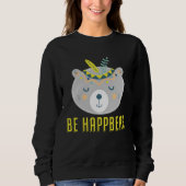 Be Happy Bear Trui (Voorkant)
