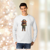 Be Happy Christmas Elf Mannen T-shirt