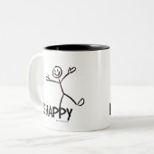 BE HAPPY MOK (Voorkant links)